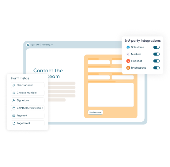 Squiz advanced form builder image