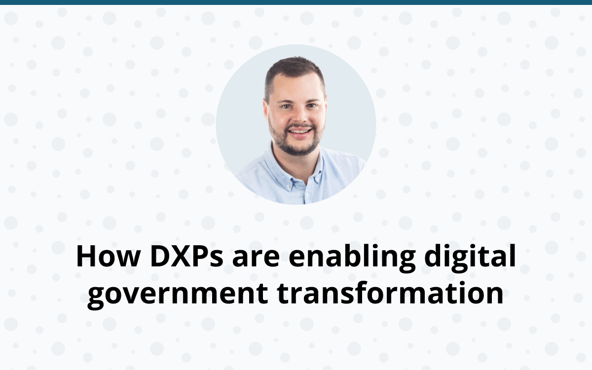 Digital government transformation