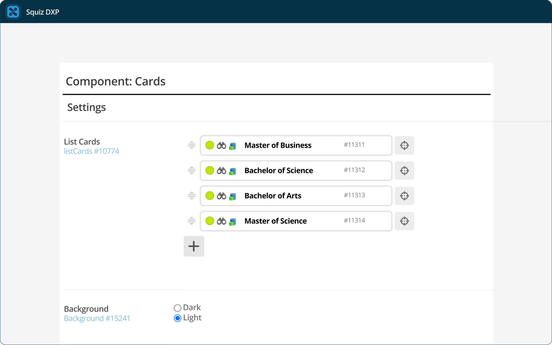 Reusable content (hero feature page)